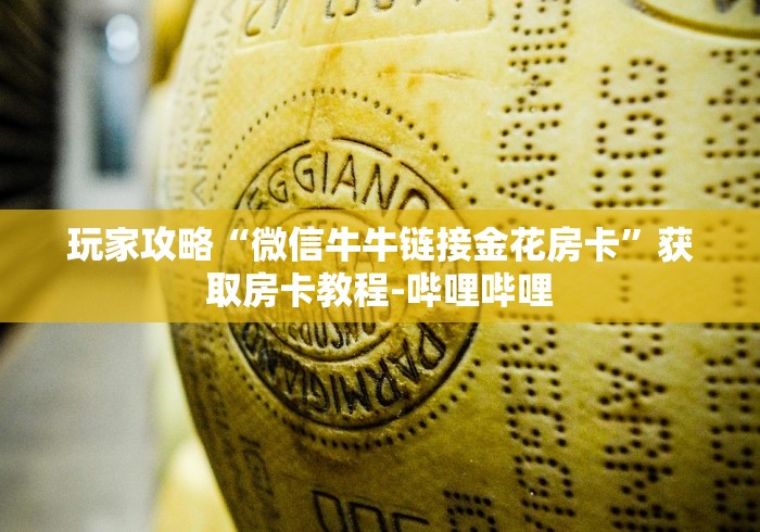 玩家攻略“微信牛牛链接金花房卡”获取房卡教程-哔哩哔哩