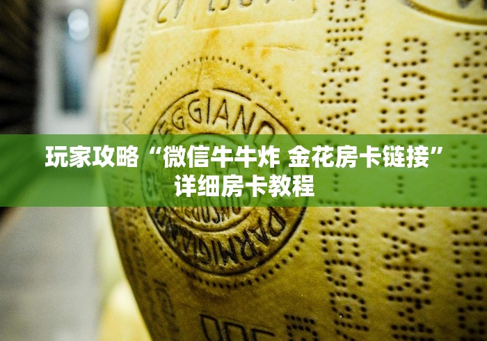 玩家攻略“微信牛牛炸 金花房卡链接”详细房卡教程 玩家攻略“微信牛牛炸 金花房卡链接”详细房卡教程